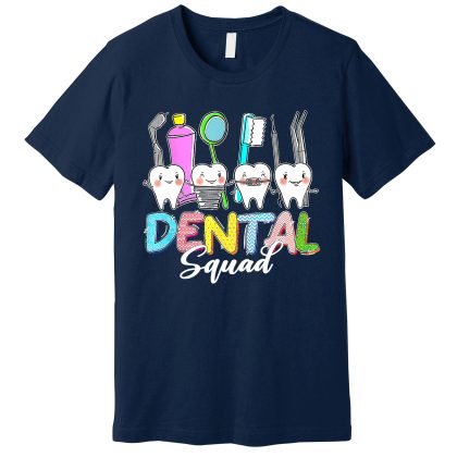 Funny Dental Squad Bunny Teeth Dentist Unisex Gildan T-shirt Comfort Colors T-Shirt, Happy Easter Day Gift Idea, Bunny Shirt For Men Women