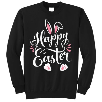 Happy Easter Bunny Rabbit Face Funny Easter Day Sweatshirt For Men Women, Happy Easter Day Gift Idea, Bunny Sweatshirt Gift